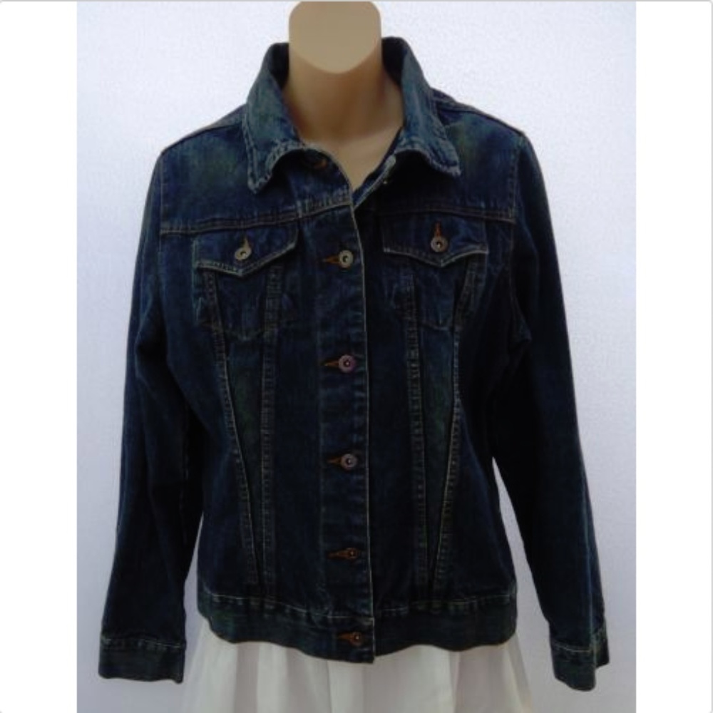 Steve & Barry's Classic Jean Jacket Trucker Denim